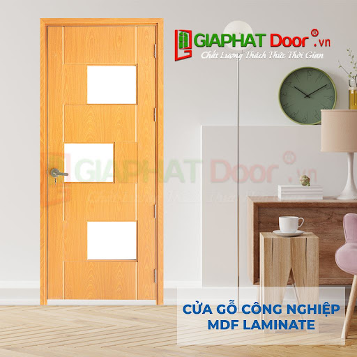 Mẫu cửa gỗ cao cấp MDF Laminate