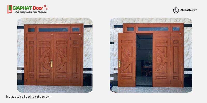 Chất lượng và mẫu mã của cửa thép Hàn Quốc được đánh giá cao