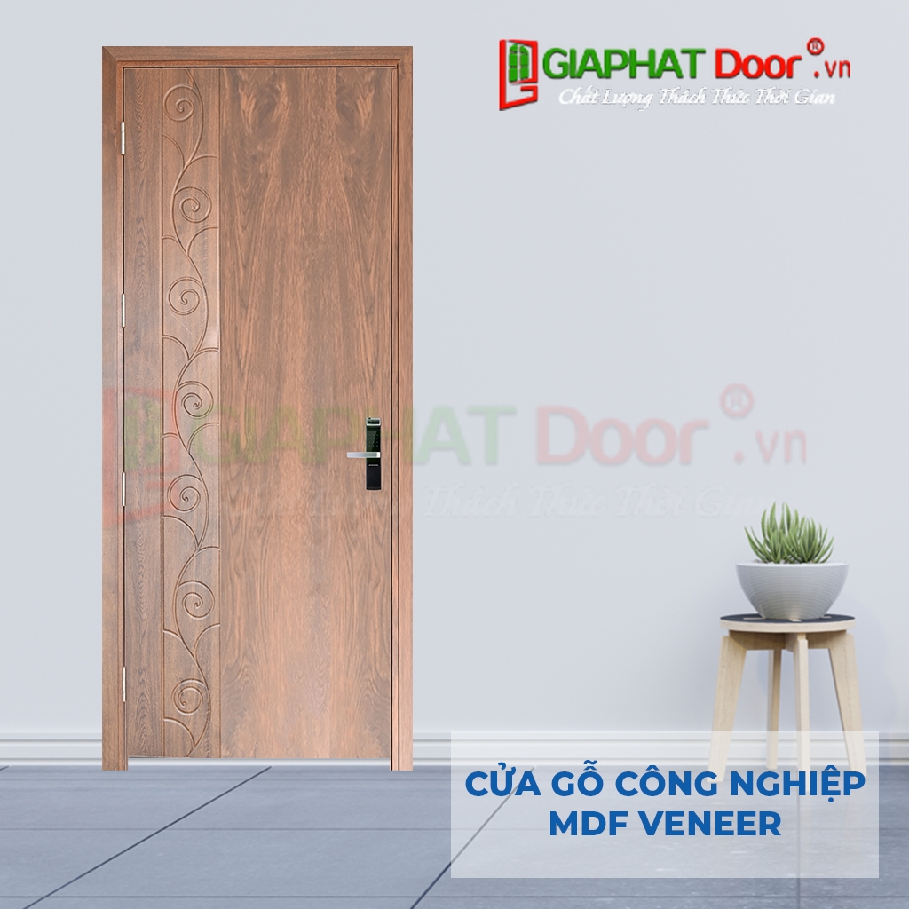 Mẫu cửa gỗ MDF 1