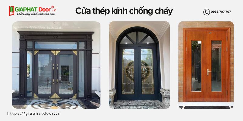 Cửa chống cháy có thể làm cửa bảo an, chống trộm hiệu quả