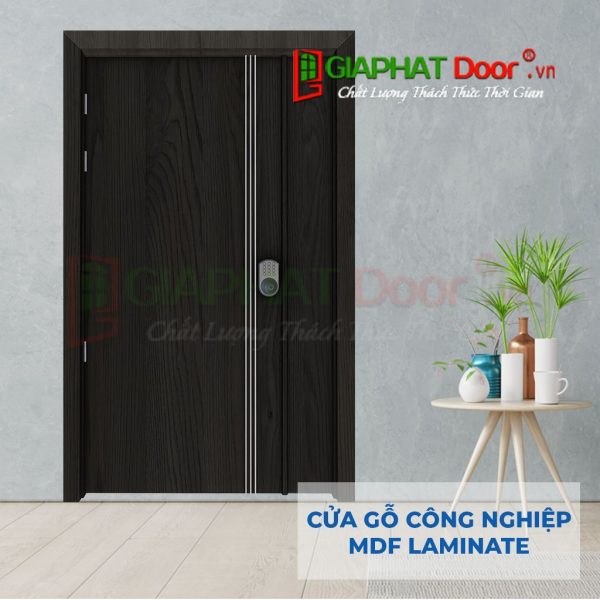 Cửa gỗ công nghiệp MDF Laminate 2P1R3
