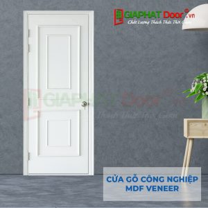 Cửa gỗ công nghiệp MDF Veneer O4-C1 phao chi noi