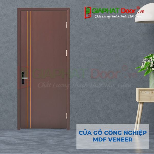 Cửa gỗ công nghiệp MDF Veneer P1-C13