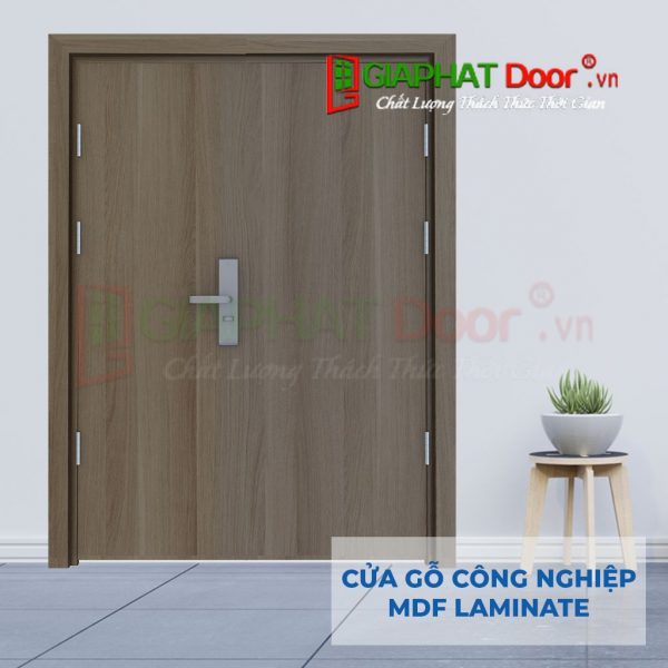 Cửa gỗ công nghiệp MDF Laminate 2P111