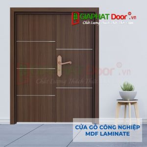 Cửa gỗ công nghiệp MDF Laminate 2P1R52s