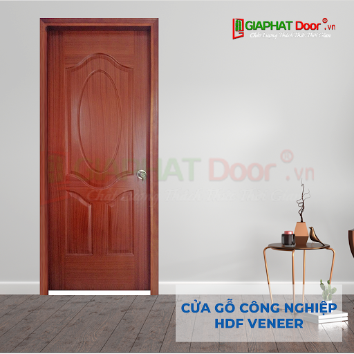 Mẫu cửa gỗ công nghiệp HDF Veneer 3A