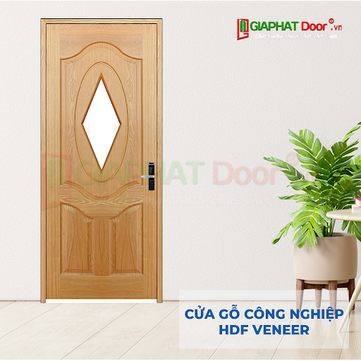 Mẫu cửa gỗ công nghiệp HDF Veneer 3AG1