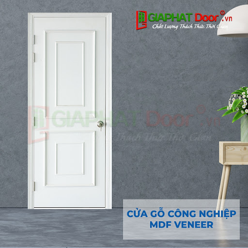 Mẫu cửa gỗ công nghiệp MDF Veneer O4-C