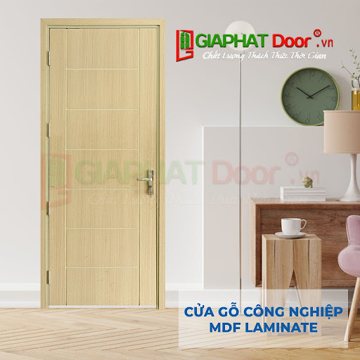 Mẫu cửa gỗ công nghiệp MDF Laminate P1R8