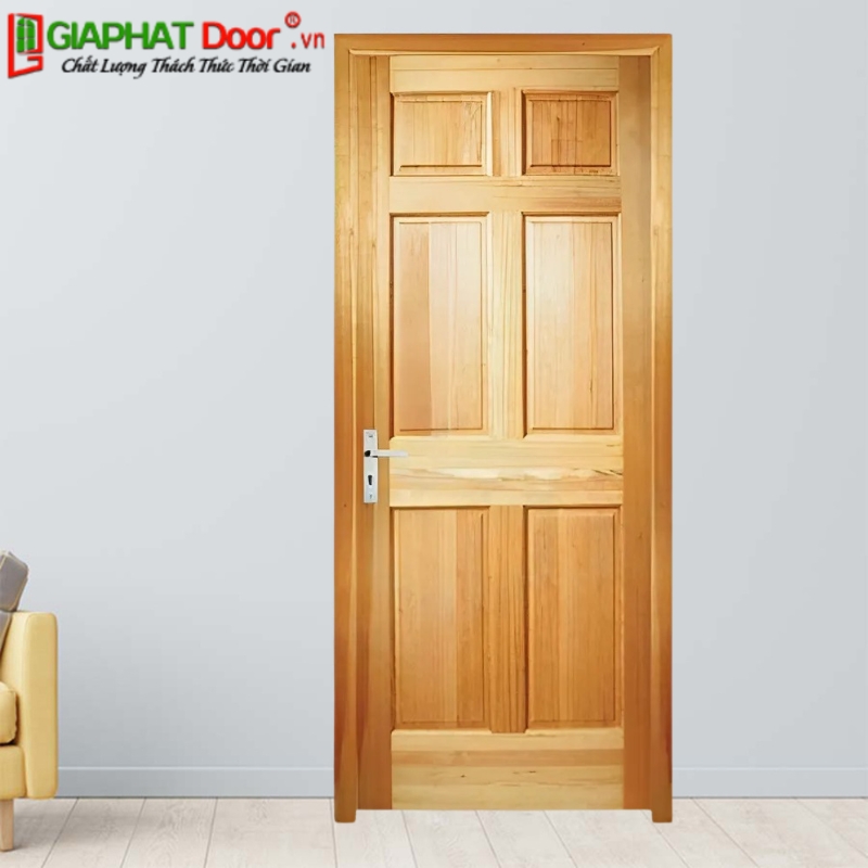 Cửa gỗ tự nhiên phù hợp với nữ mệnh Mộc