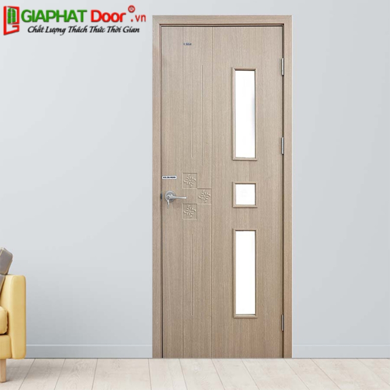 Mẫu cửa gỗ công nghiệp dễ lắp đặt và sử dụng 