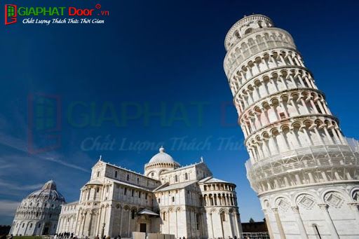 Kiến trúc Roman tháp nghiêng Pisa