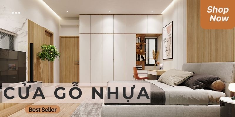 Vì sao nên chọn cửa gỗ nhựa cho phòng ngủ?